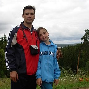 Фотография "С дочкой в окресностях Ижевска"