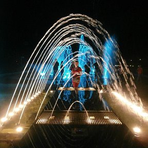 Фотография "Поющий фонтан. Кобулети. Грузия."