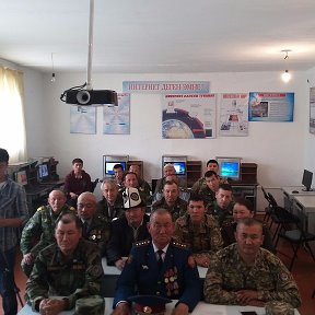 Фотография "Весенние курсы для военнослужащих-пенсионеров в городе Баткен в 2016 г."