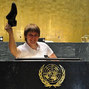 Фотография "Выступление в ООН"