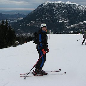 Фотография "Zugspitz На границе Австрии и Германии"