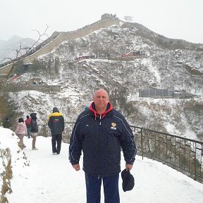 Фотография "Китайская стена зимой"