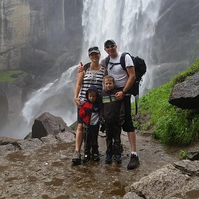 Фотография "Yosemite National Park, водопад Вэрнон"