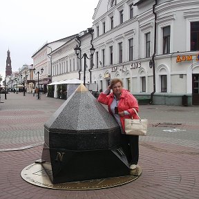 Фотография "Нулевой мередиан на казанском "Арбате""