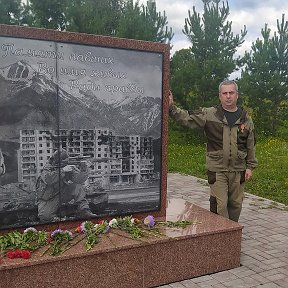Фотография "Открытие памятника ветеранов боевых действий! "