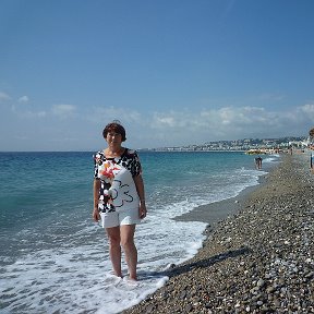 Фотография "на лазурном берегу в Ницце"
