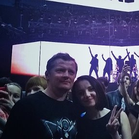 Фотография "после концерта 10.06. 2015 Минск Арена"