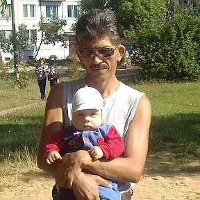 Фотография "я и мой сын Дмитрий"