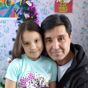 Фотография "Я с дочкой, Полиной, пос. Малые Арбаты, Хакасия, 30 декабря, 2019 год."