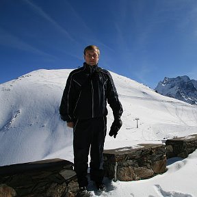 Фотография "Лыжный склон. Домбай"