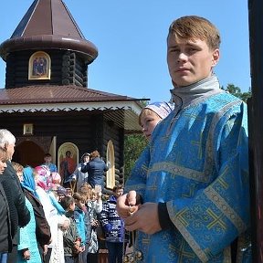 Фотография "28 августа 2017 года, Освящение часовни в честь Архистратига Михаила, в селе Ухтуй"