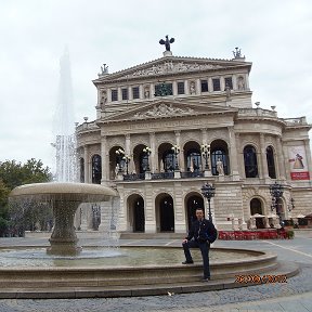 Фотография "Франкфурт, Оперный театр (старый)."