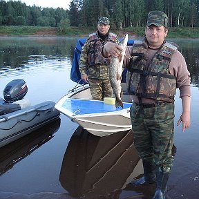 Фотография "Первая щука на сплаве!!!"