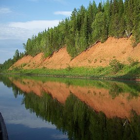 Фотография "р.Ежуга, 2-я щелья"