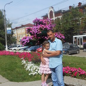 Фотография "Я с дочей Полинкой !"
