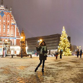 Фотография "🥳🌟😁 Happy New Year 2022/Riga/Latvia 🤩 ❤️ 🇱🇻"