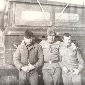 Фотография "Дни службы в Ивенце ( Республика Беларусь). Октябрь, 1970 год.я"