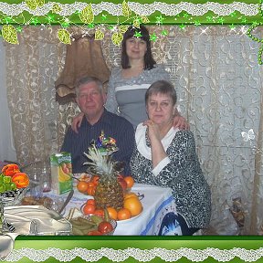 Фотография "Новый 2015 год! Дочь Елена и мы)))))"