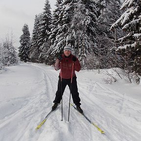 Фотография "на родине лыжня рядом с Черлаком"