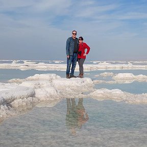 Фотография "Мертвое море. Соляные острова. 13.01.23"
