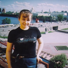 Фотография "на монтаже крышной установки, 2004"