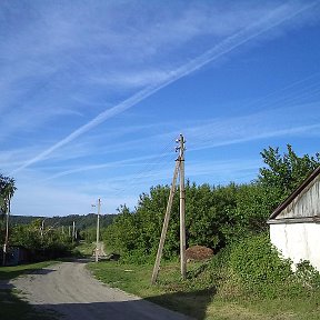 Фотография "небо - ЛЫЖАКИ-"