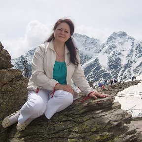 Фотография "Я на горе Чегет (Приэльбрусье)."