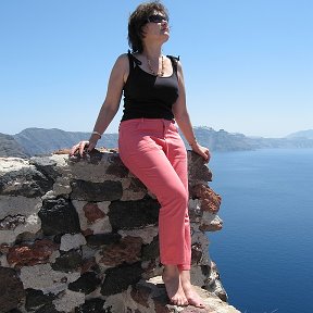 Фотография "Остров Санторини, как говорят, самое романтичное место на Земле!!!"