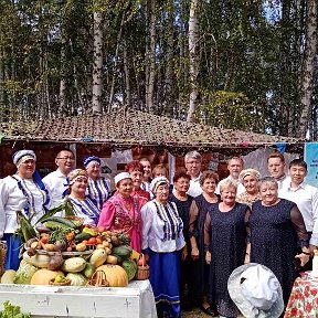 Фотография "Встреча на празднике День поля "