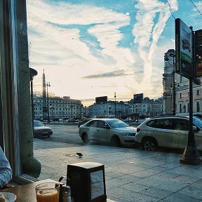 Фотография "Рассвет в большом городе."