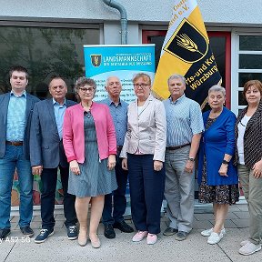 Фотография "Vorstand der Orts- und Kreisgruppe Würzburg-Kitzingen (2023)"