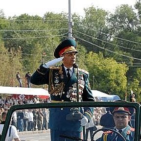 Фотография "Объезд войск на параде."