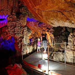 Фотография "Крит. Пещера Сфендони (Сфедони, Sfedoni Cave) в Зониана"