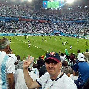 Фотография "Чемпионат мира 2018⚽ Санкт-Петербург! Аргентина - Нигерия 2-1 Месси забивает и выигрывает ⚽👍🌟"