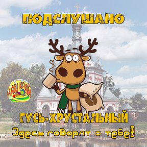 Фотография от ПОДСУШАНО Гусь Хрустальный