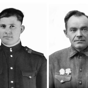 Фотография "мой отец Прохоров В.В. ушел на войну в декабре 1942г. мой дед Красилльников А.Е. ушел на войну в июне 1941г."