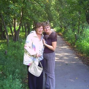 Фотография "Я и дочь в городе Бердске, 2006 г.
Новосибирская область."