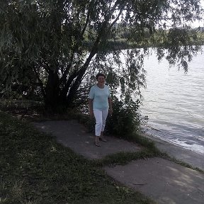Фотография "с сестричкой на озере  в августе 2018"