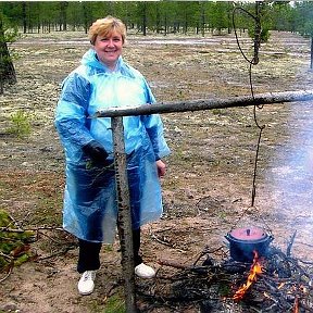 Фотография " А на природе чаек то вкуснее!!!"