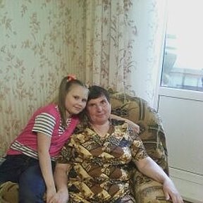 Фотография "я с любимой внучкой"