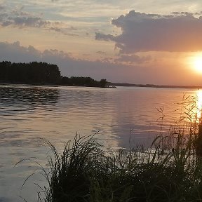 Фотография "Закат на Волге"