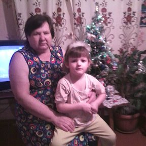 Фотография "Викуля! Баба я тебя люблю!!!"
