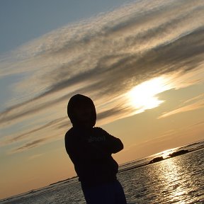 Фотография "Финский залив.   Закат. "