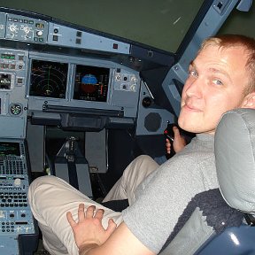 Фотография "Посадка Airbus A320 в качестве второго пилота"
