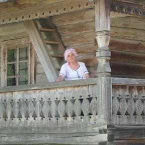 Фотография "Великий  Новгород. Музей  деревянного  зодчества."