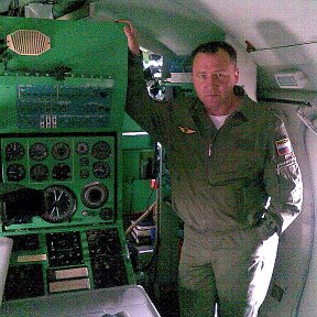 Фотография "в кабини  самолёта в командировке ТУ- 134 - УБЛ"