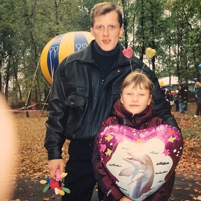 Фотография "я с дочкой 2001"