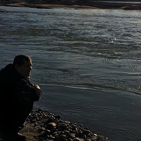 Фотография "Любуюсь нашей речкой Лаба ."