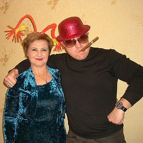 Фотография "Я  с любимым итальянским боссом на Новый год!:-D"