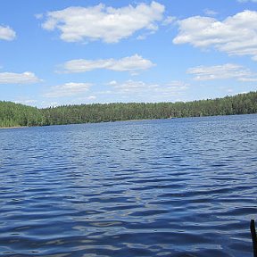 Фотография ""Купание"  облаков в чистейших водах озера Чистик, 26.05.2012"